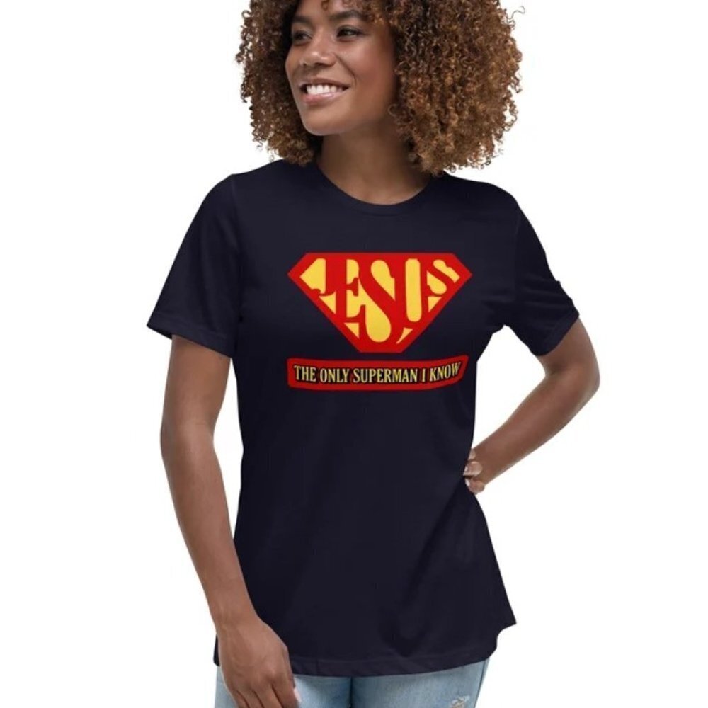 Jesus Superman T Shirt Jesus Shirt Superman Christian Graphic T Shirt